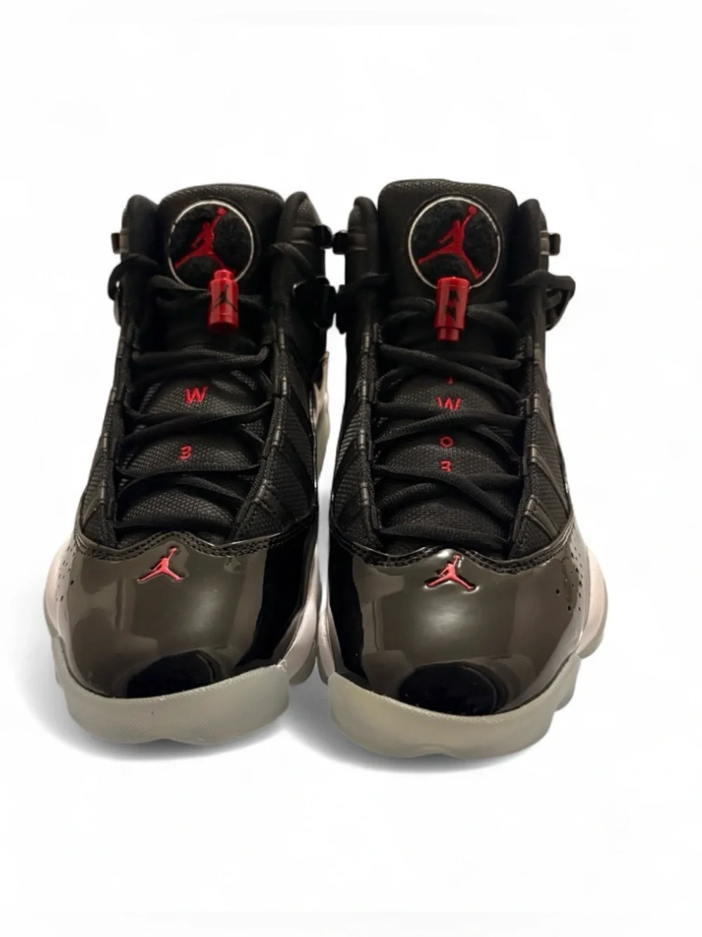 Jordan 6 Rings “Black/White/Gym Red”